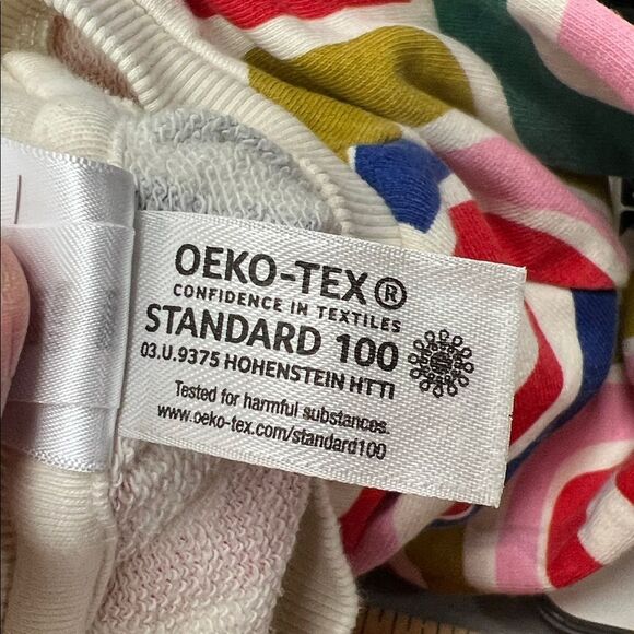 Hanna Andersson rainbow Frenchn terry sweatshirt rainbow print dress 2T (85 cm) - Picture 12 of 13